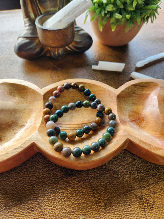 Ocean Jasper Bracelet 8MM