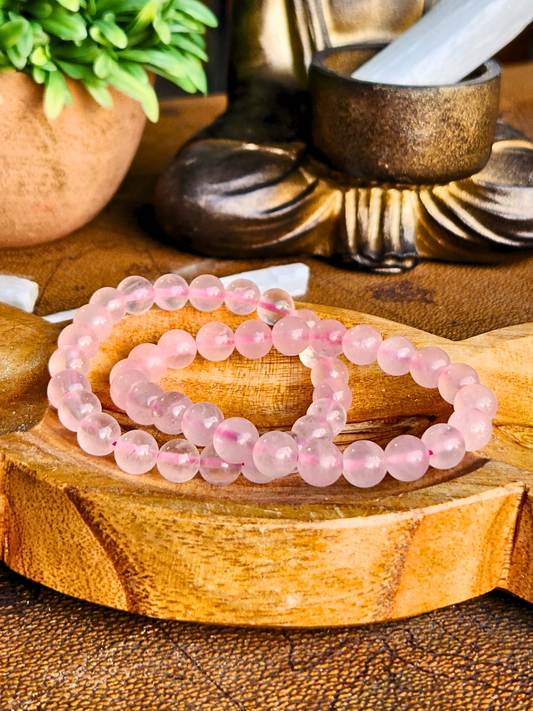 Rose Quartz Bracelet 8.5 MM