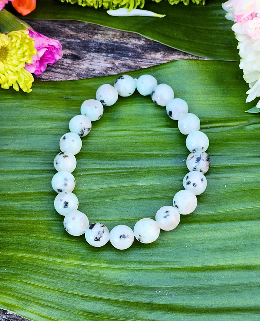 Kiwi Jasper Bracelet 8.5MM