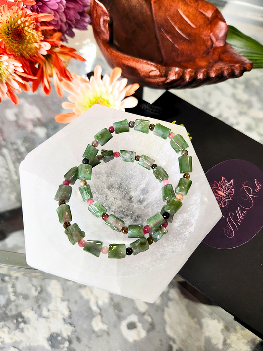 Green Ruby Bracelet