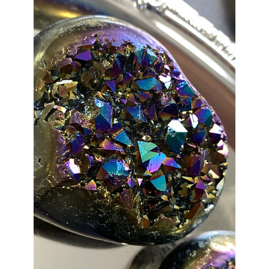 Titanium Quartz Hearts