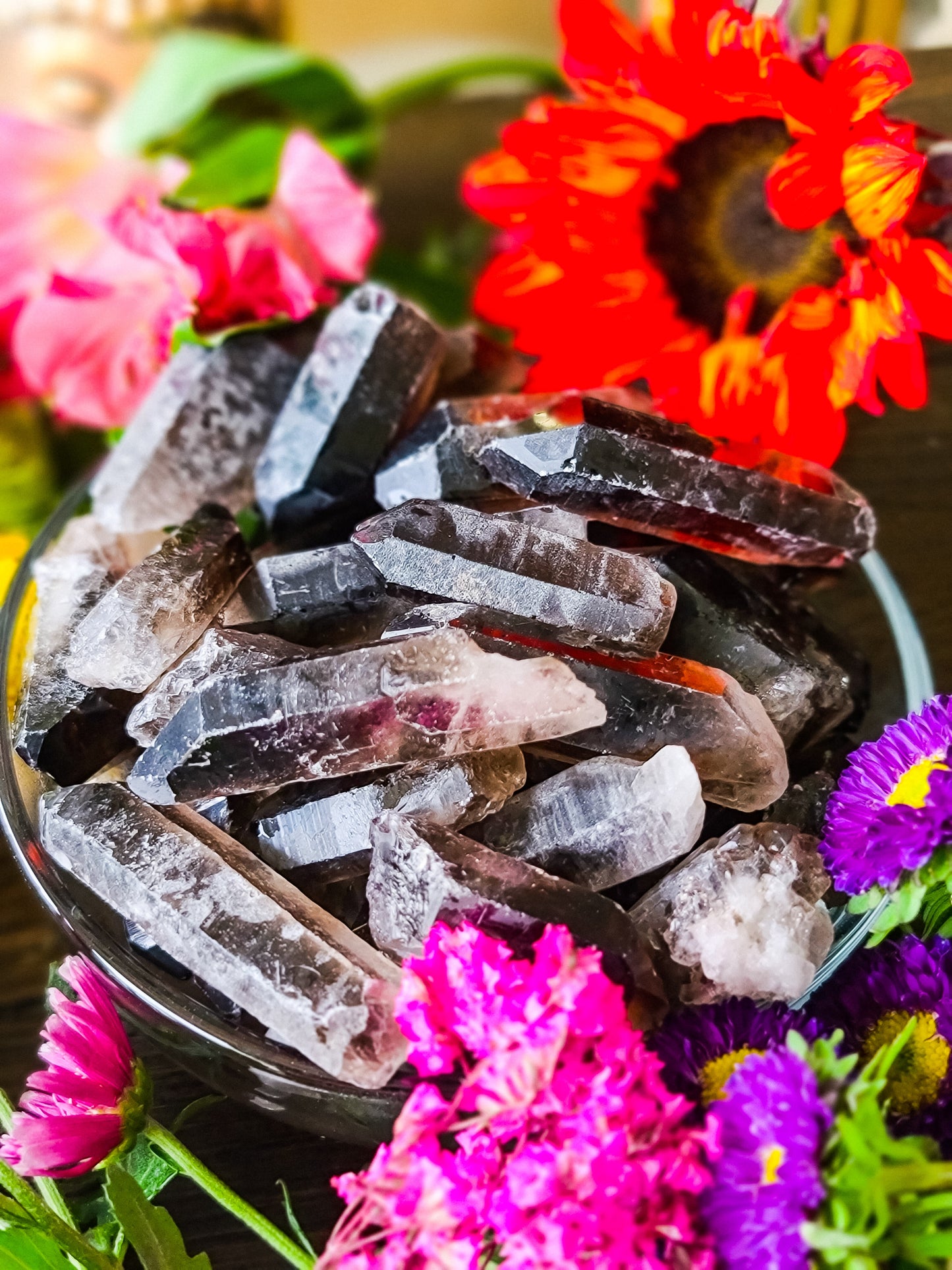 Smoky Quartz Points