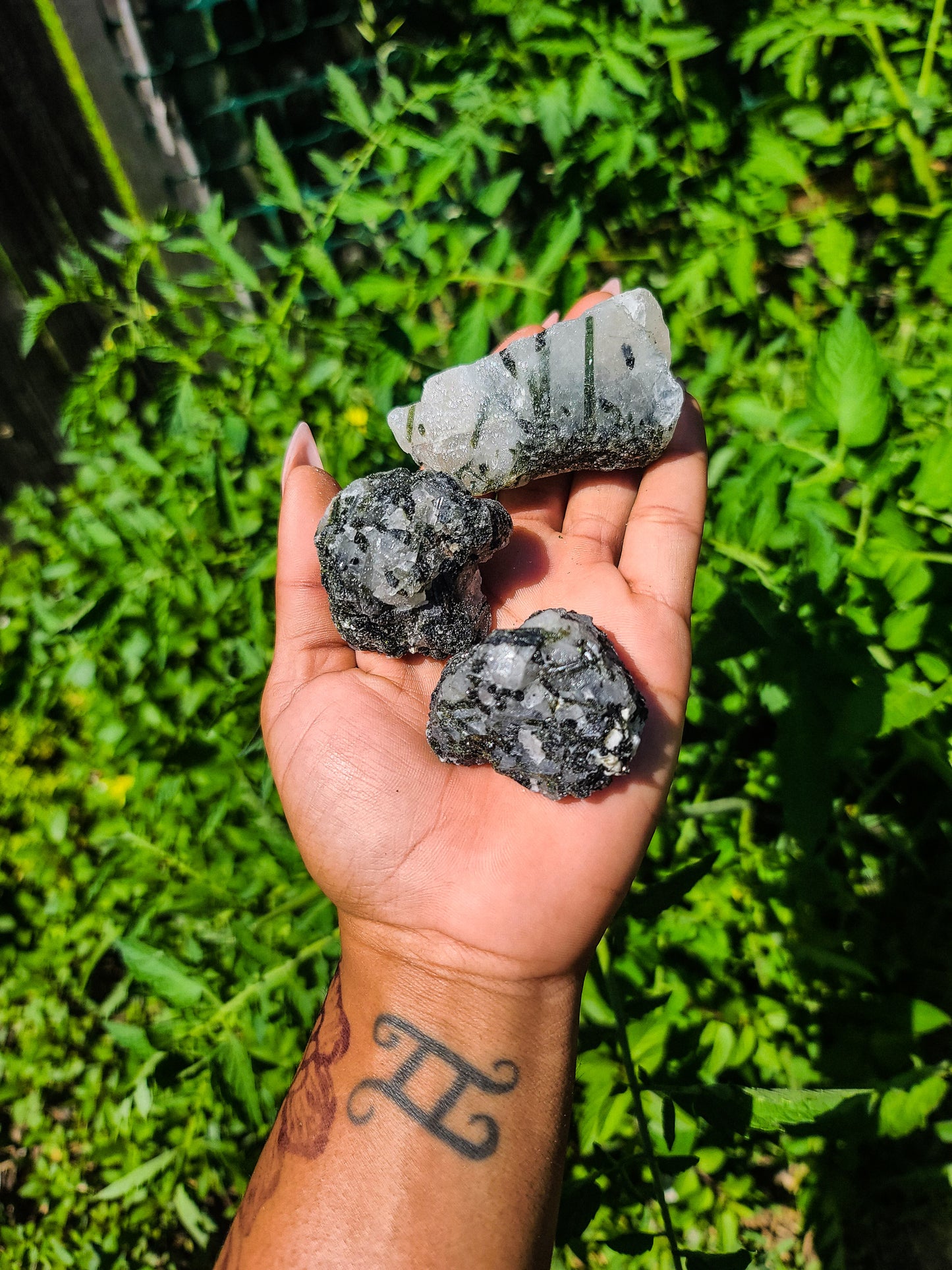 Raw Green Tourmaline