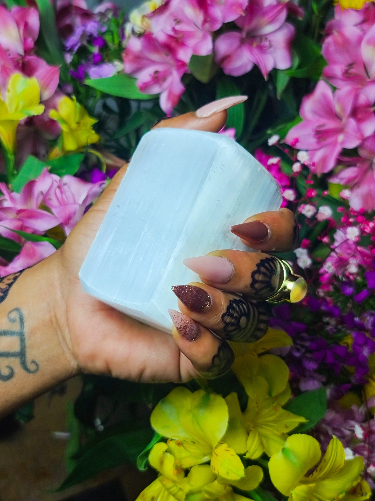 Selenite Bar