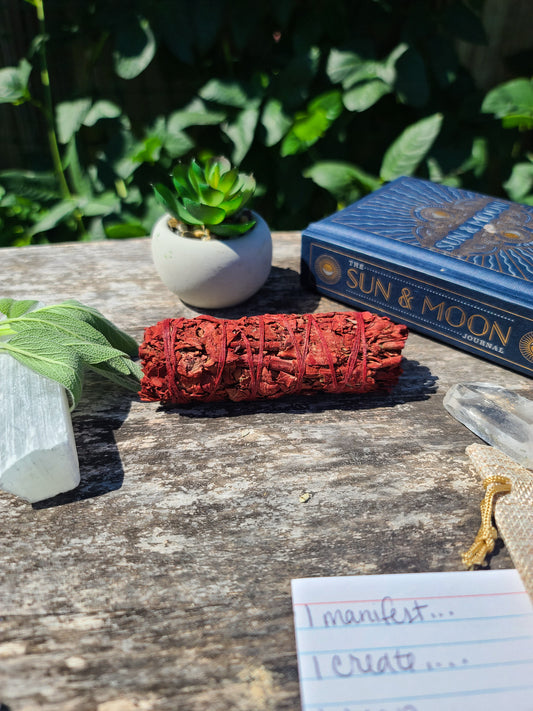 Dragon Blood White Sage Smudge Stick