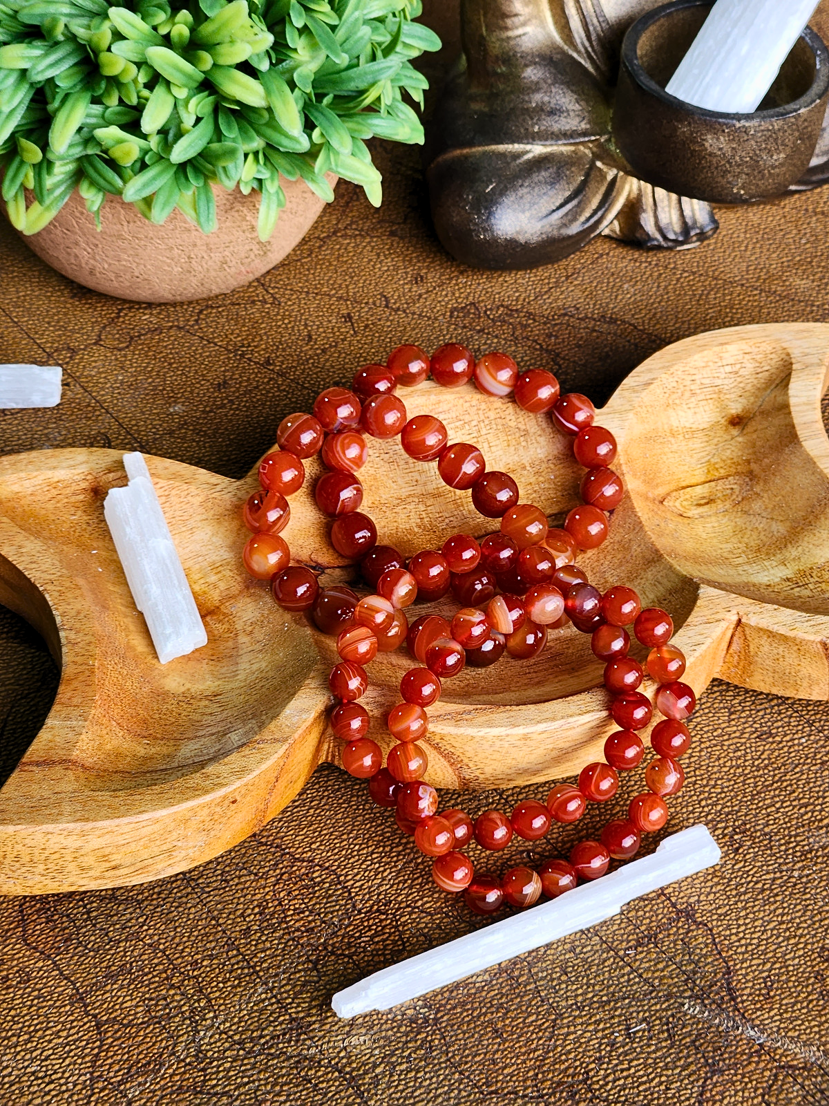 Carnelian Bracelet 8MM