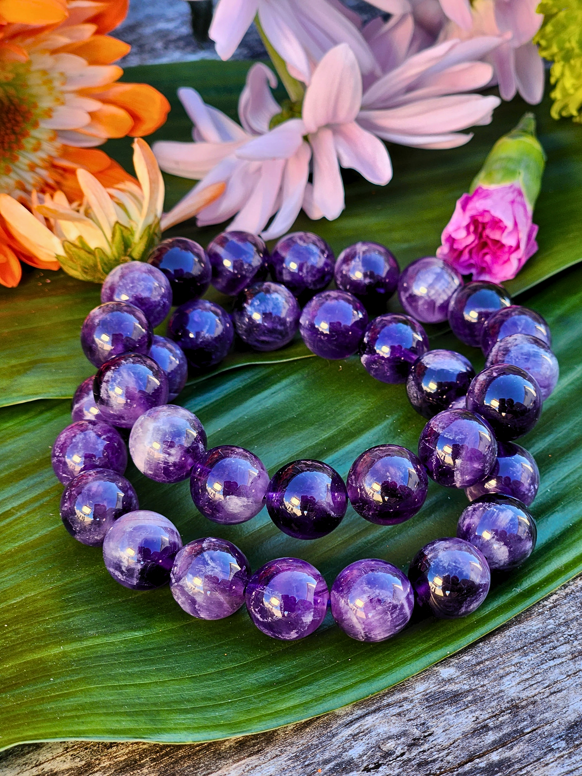 Amethyst Bracelet 12MM