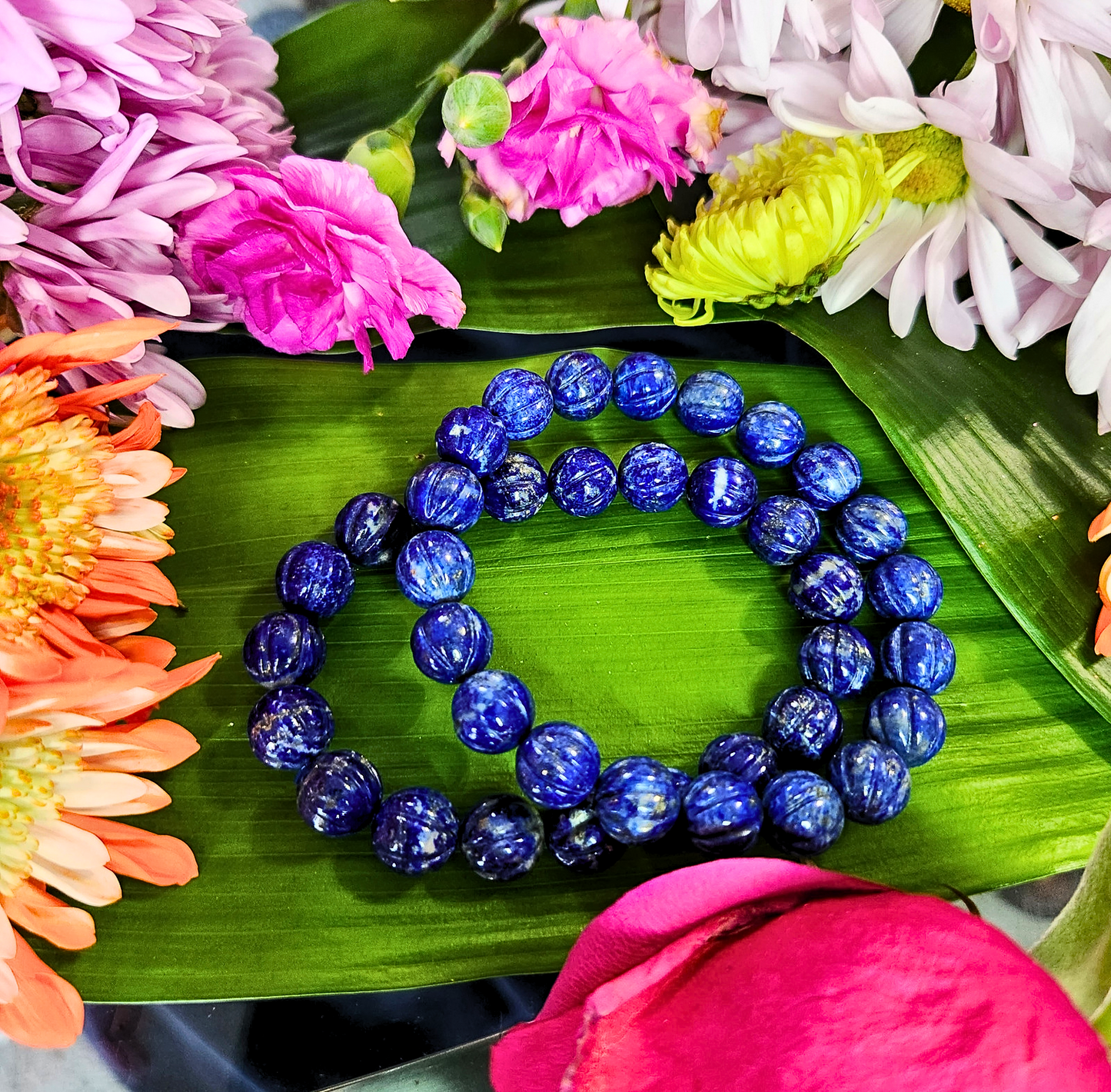 Lapis Lazuli Bracelet 13MM