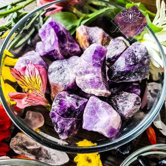 Raw African Amethyst Stones