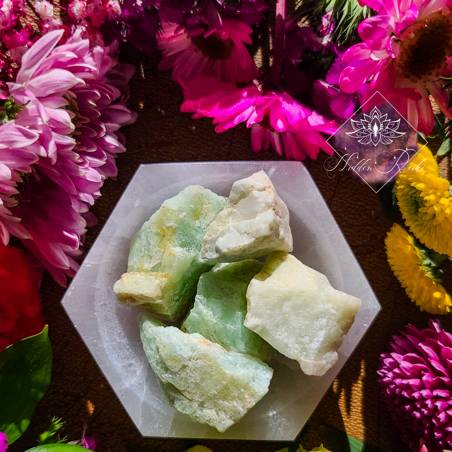 Natural  Raw Green Aventurine