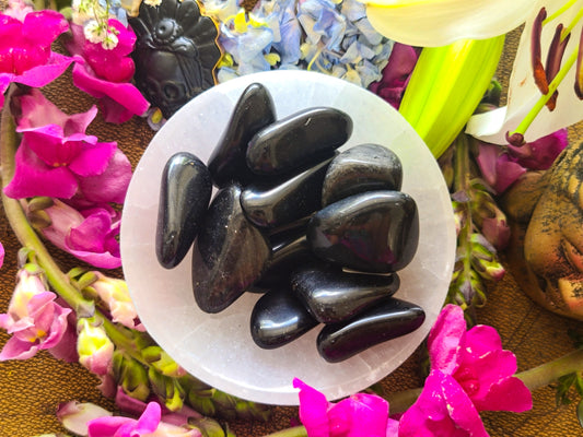 Tumbled Obsidian